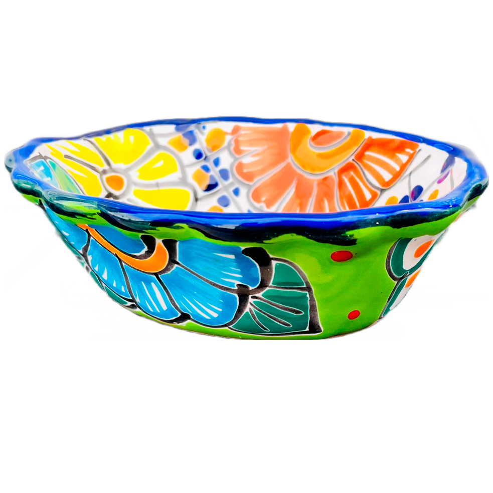 Small frill serving dish