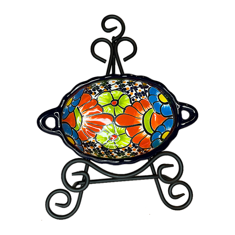 Small oval serving dish