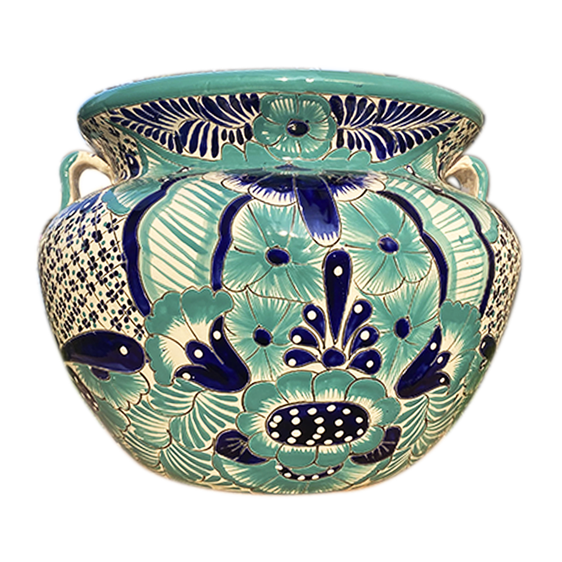 Large Michoacan flowerpot