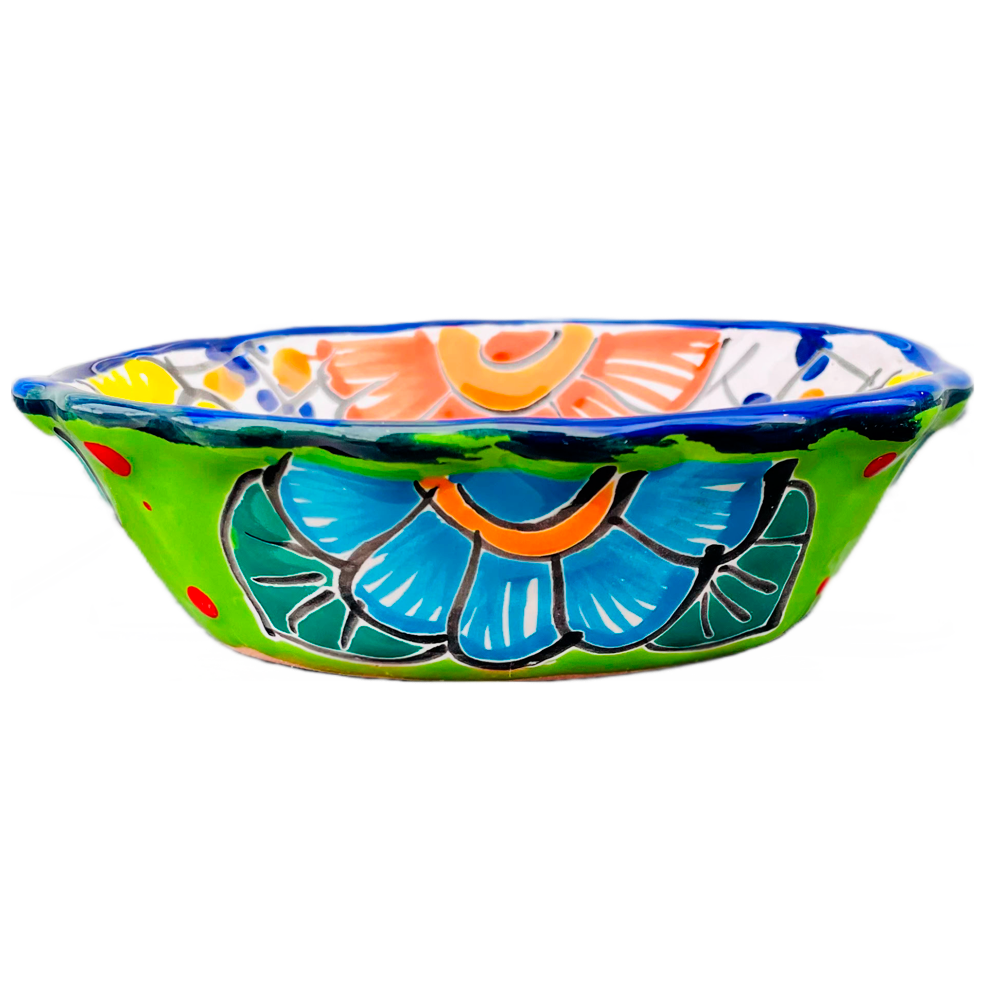 Small frill serving dish