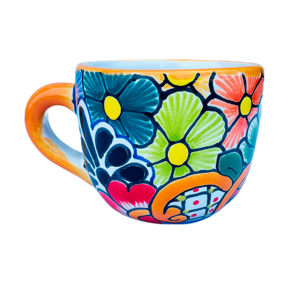 Yellow coffee cup